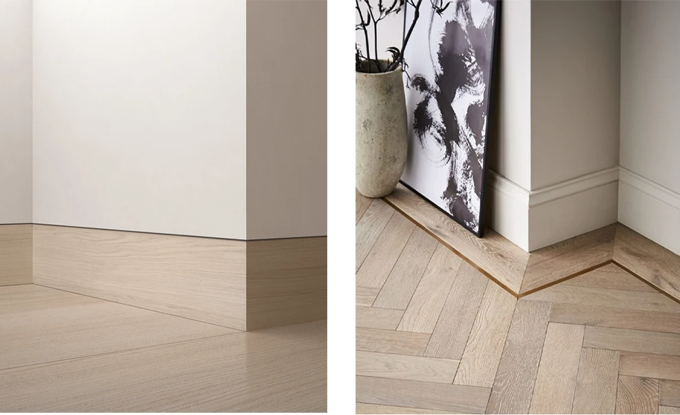 Brown Skirting Baseboard for Modern Interiors